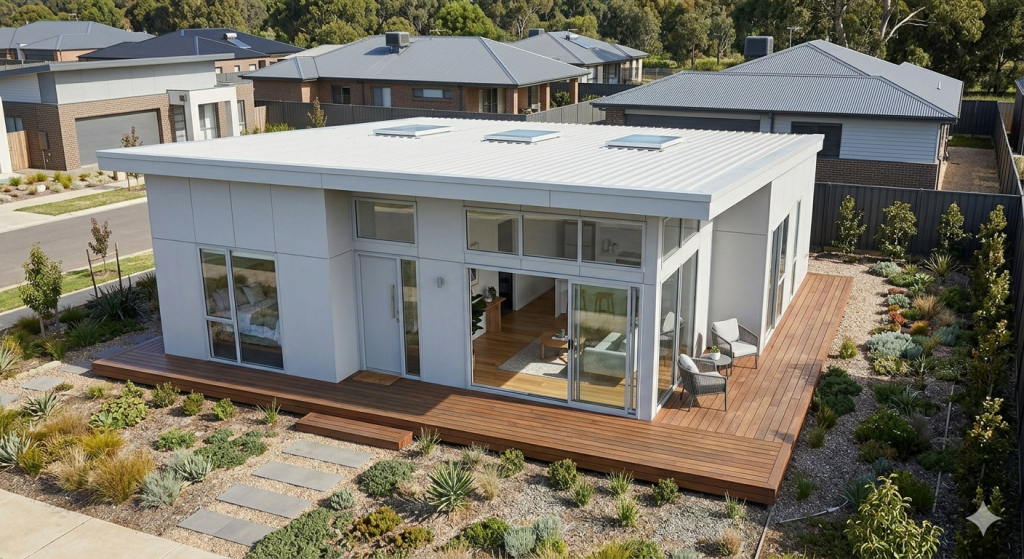 Casa em Steel Frame de 75 metros quadrados