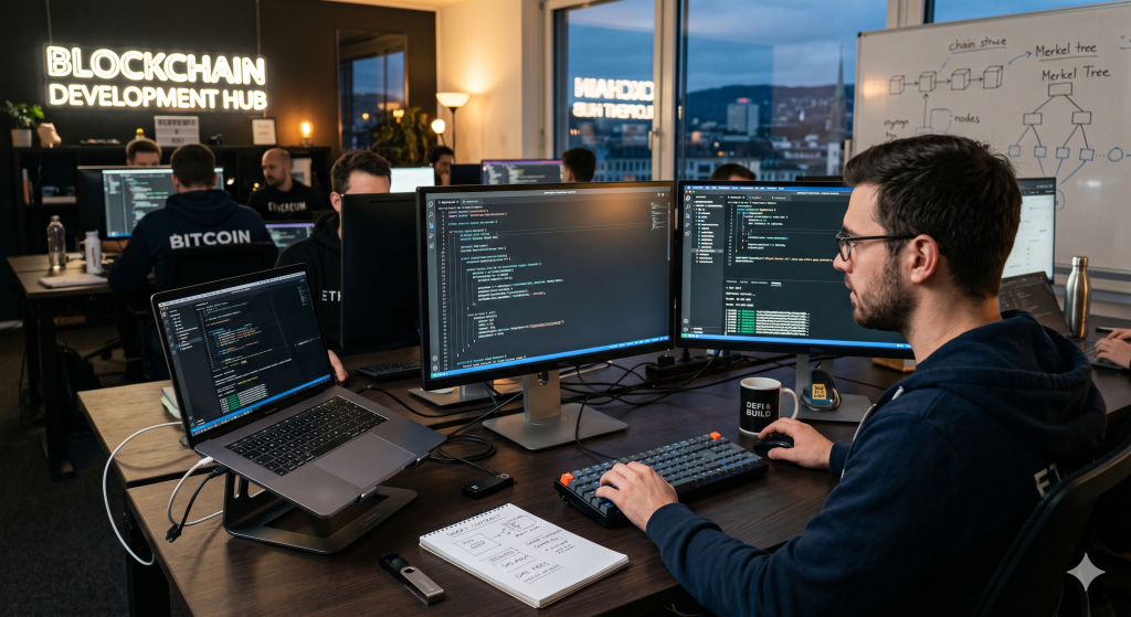 Carreira em tecnologia e desenvolvimento de contratos inteligentes