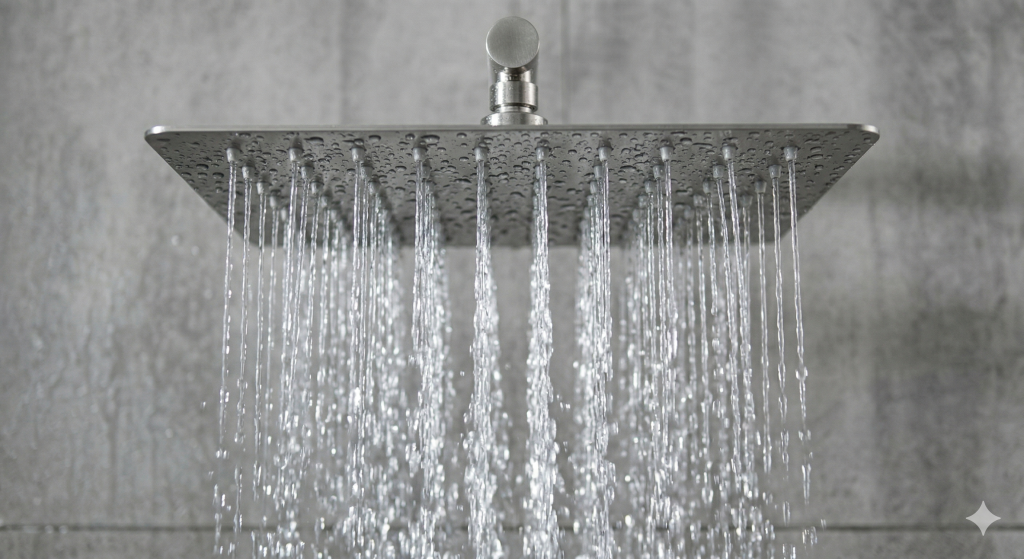 Ducha de alta pressão que economiza 40 por cento de água entrega banho de hotel e deixa o público de boca aberta com o preço