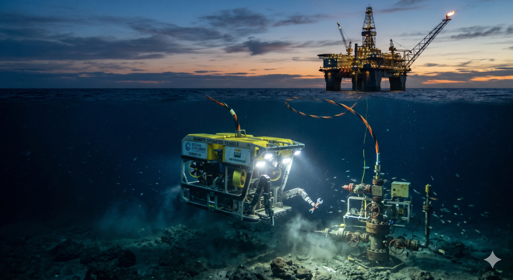 Controle remoto de máquinas a quilômetros de profundidade