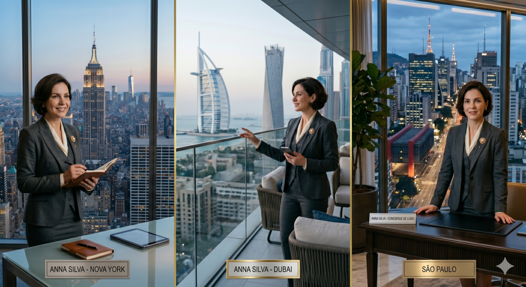 A carreira de concierge de luxo e a organização da vida de bilionários