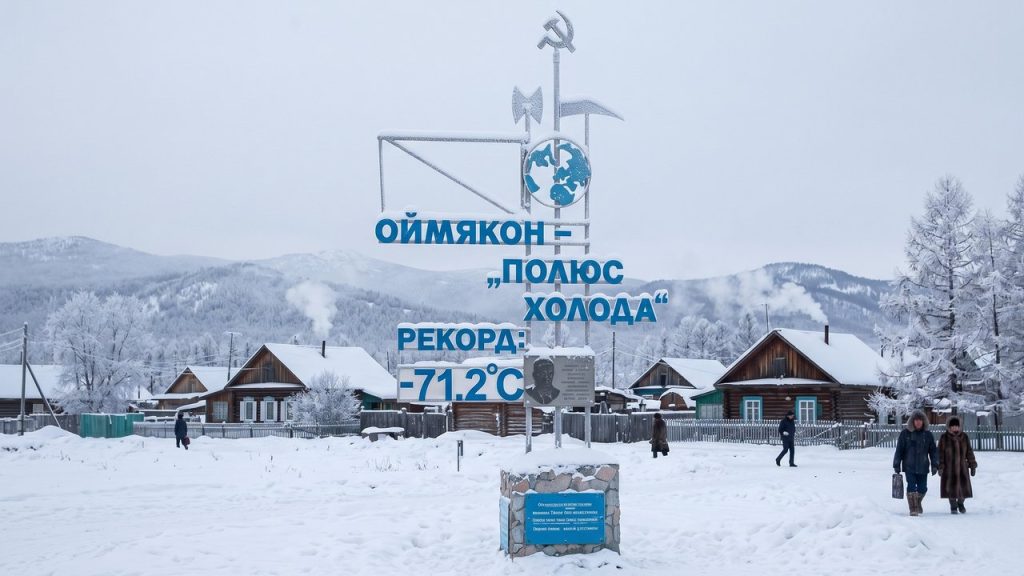 A cidade mais fria do planeta habitada permanentemente onde os termômetros chegam a marcar 71 graus negativos no inverno
