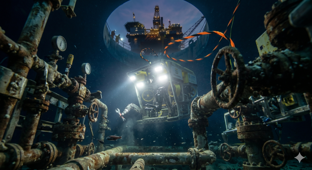 Controle remoto de máquinas a quilômetros de profundidade