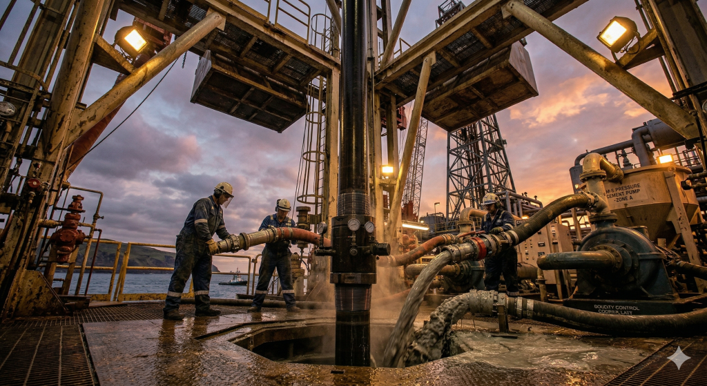 Cimentação de poços de petróleo