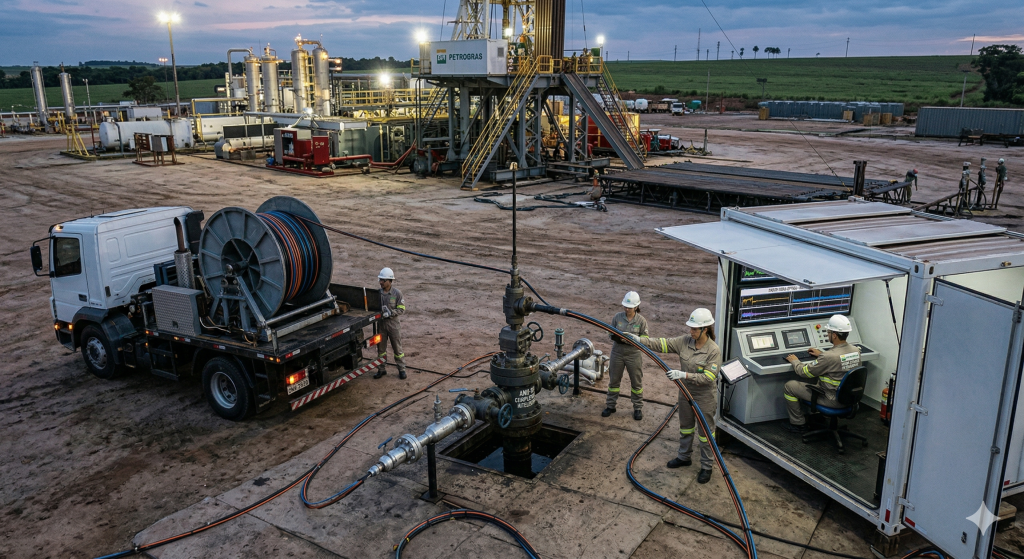 Completagem inteligente com sensores de fibra óptica transmite dados do fundo do poço em tempo real e otimiza a drenagem do reservatório