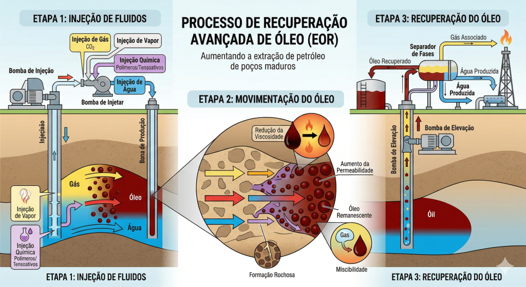 Injeção de vapor em reservatórios de óleo pesado no Brasil