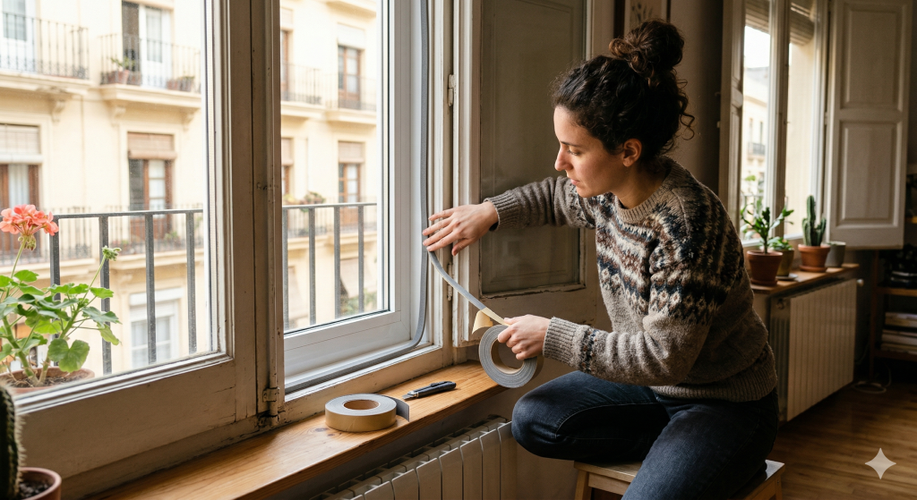 Vedador térmico de janela