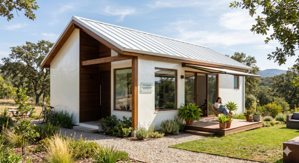 Sustentabilidade e eficiência térmica em casas pequenas