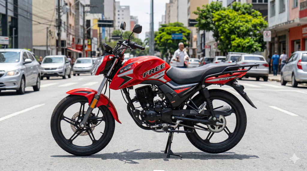 Scooter automática de 12 mil reais com freio ABS de série vira a salvação de quem quer segurança total no trânsito gastando pouco