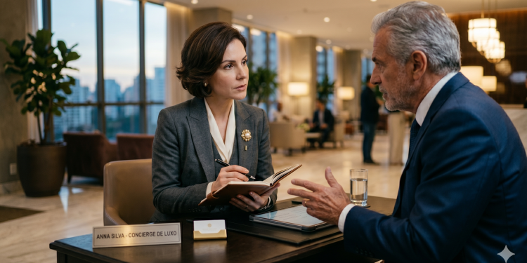 A carreira de concierge de luxo e a organização da vida de bilionários