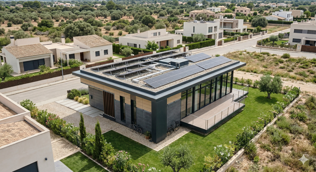 Residência com fachada ventilada de 84 metros quadrados