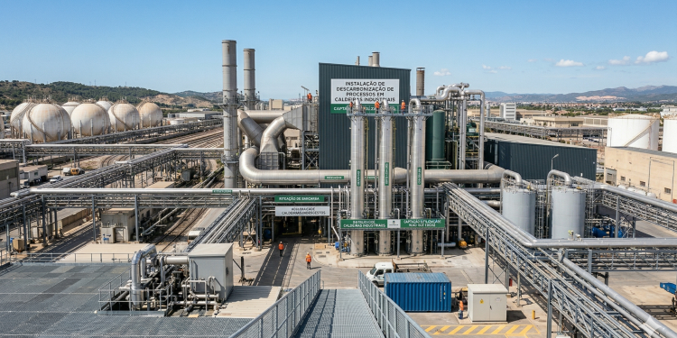 Descarbonização de processos em caldeiras industriais no setor de refino