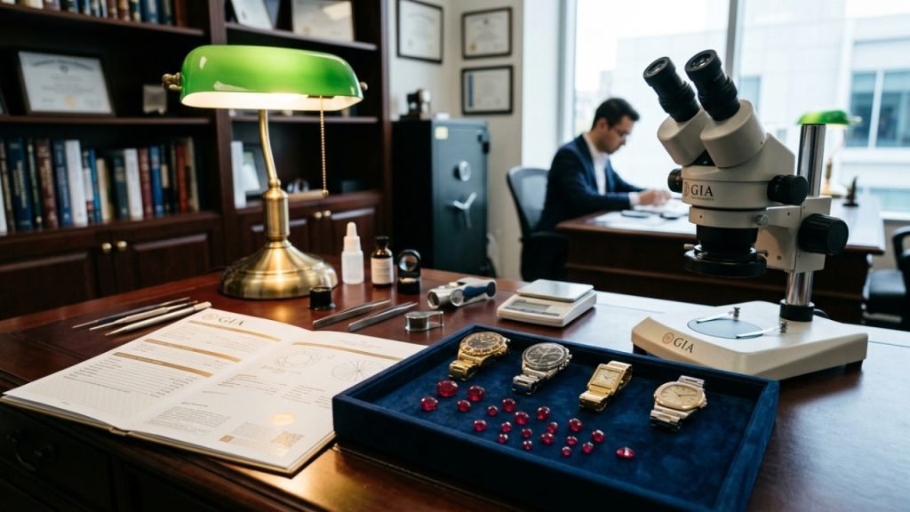 Avaliador de joias e relógios raros cobra 500 reais por hora para validar peças de colecionadores e heranças de luxo