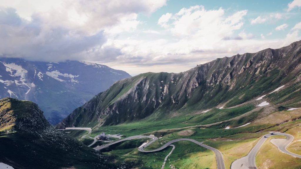 Estrada Grossglockner na Áustria