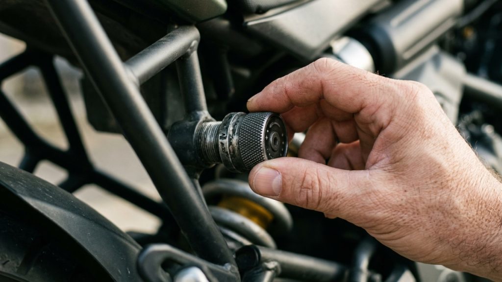 A estradeira verde que encara qualquer viagem com conforto de primeira classe já que conta com suspensão ajustável e um motor bicilíndrico extremamente confiável