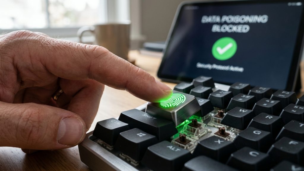 O guardião dos algoritmos que evita desastres tecnológicos e sequestros de dados já que constrói defesas impenetráveis contra ataques cibernéticos orquestrados por outras inteligências artificiais