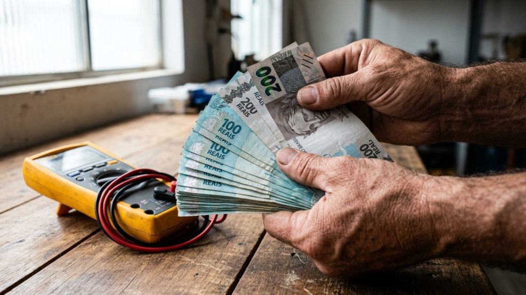 Manutenção de usinas solares no interior do país gera empregos estáveis com salários de até 7 mil reais