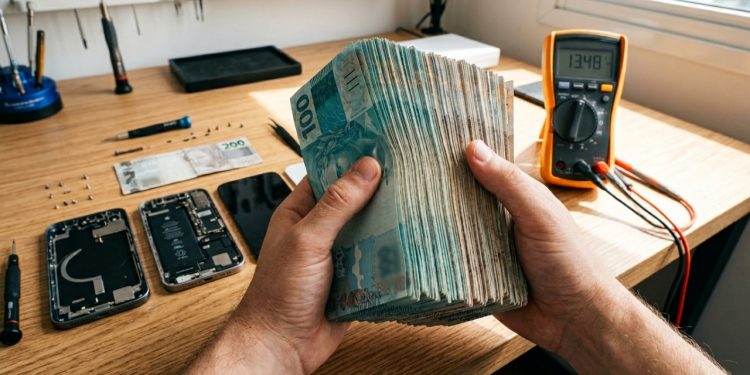 Profissão de conserto de celulares de luxo permite faturar 10 mil reais sem precisar de faculdade
