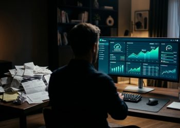 Arrumar a bagunça financeira de pequenos empresários gera lucros de 5 mil reais a partir de um computador em casa