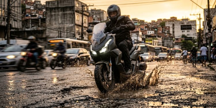 Suspensão de rali em uma scooter urbana faz este modelo ser a solução definitiva contra os buracos das capitais