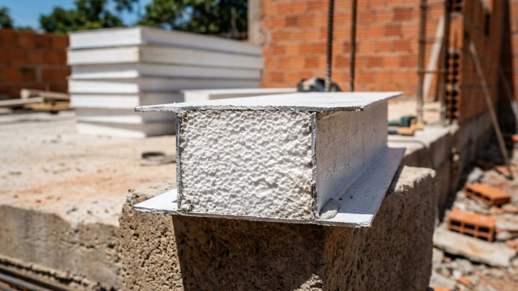 Sistema de telhado termoacústico para casas de 120m²