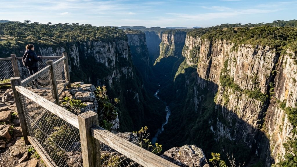 Formação geológica e ecoturismo no desfiladeiro sulista
