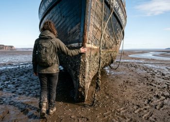 O fenômeno das marés extremas em Alma, Canadá