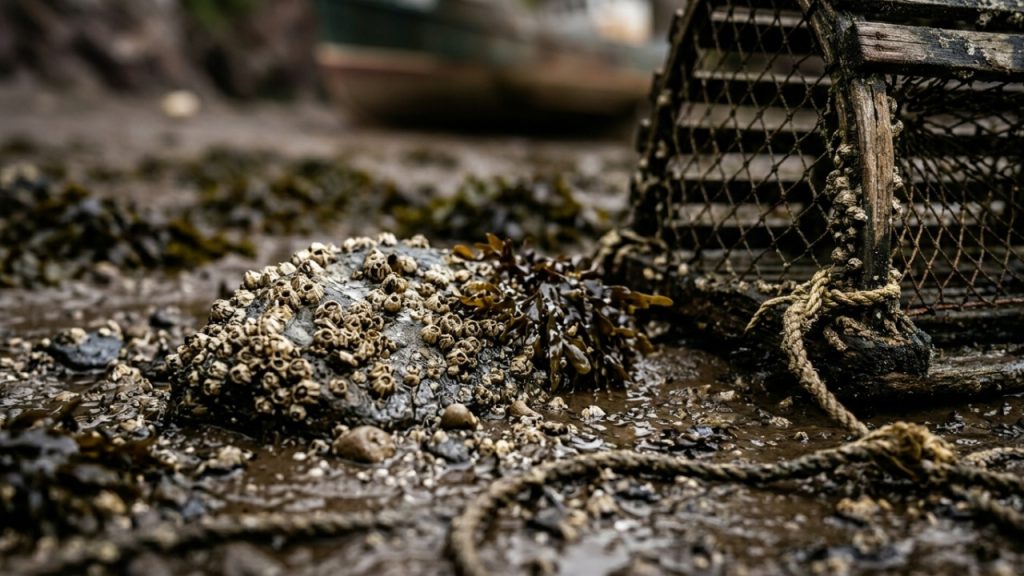 O fenômeno das marés extremas em Alma, Canadá