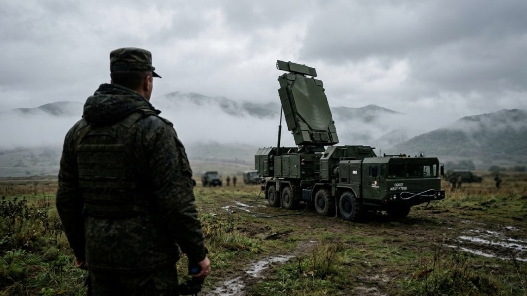 Sistema anfíbio militar de pontes flutuantes