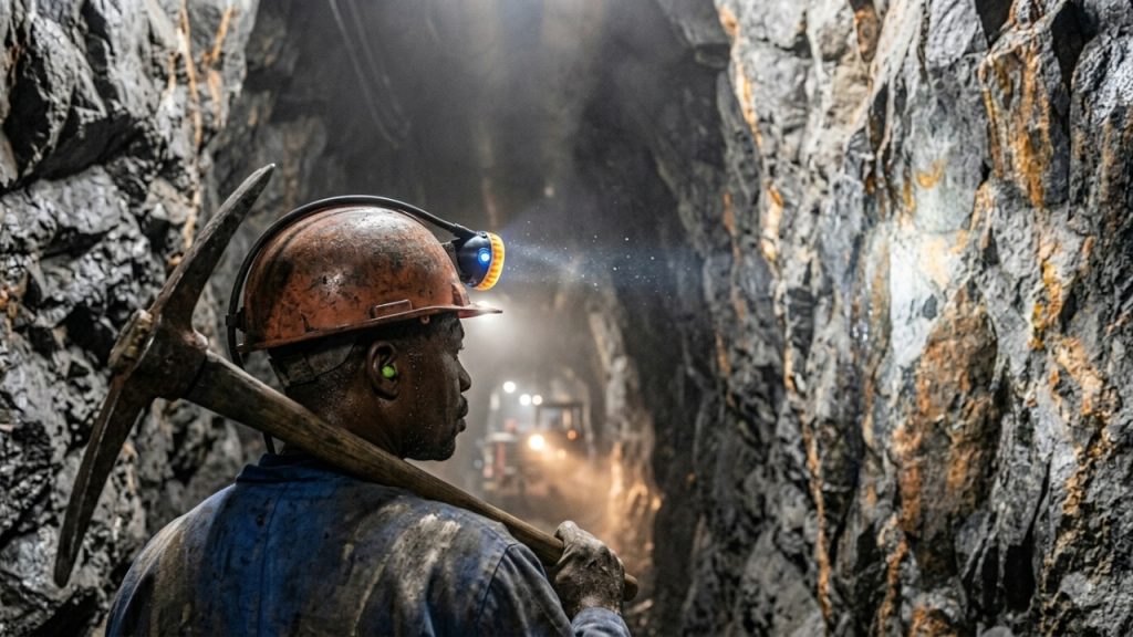 Engenharia de resfriamento extremo na Mina de Mponeng