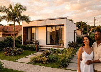 Custo e vantagens de painéis modulares em casas de 60 m²