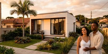 Custo e vantagens de painéis modulares em casas de 60 m²
