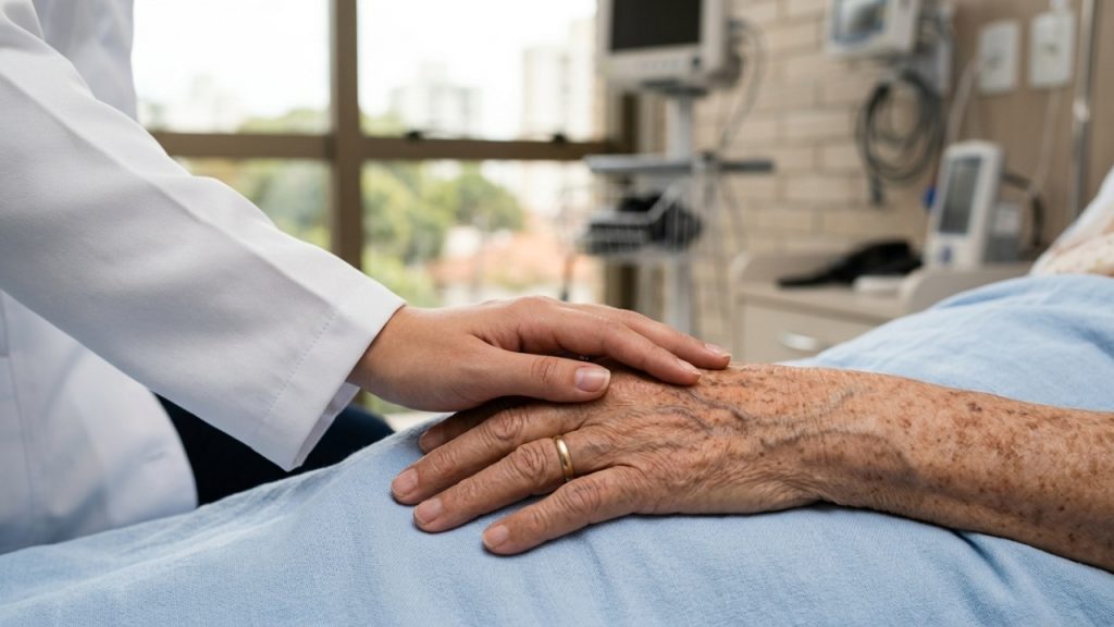 Idosos e familiares sobre os municípios da região Sul