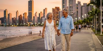 Idosos e familiares sobre os municípios da região Sul