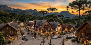 Situada a mais de 1.600 metros, cidade do interior paulista