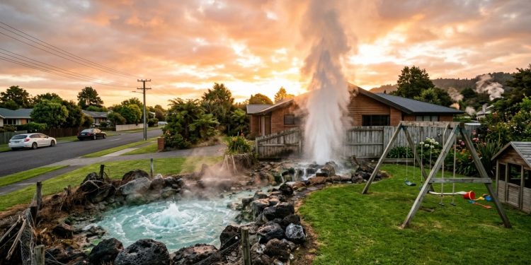 A dinâmica geológica de Rotorua e como os moradores convivem com a atividade vulcânica diária