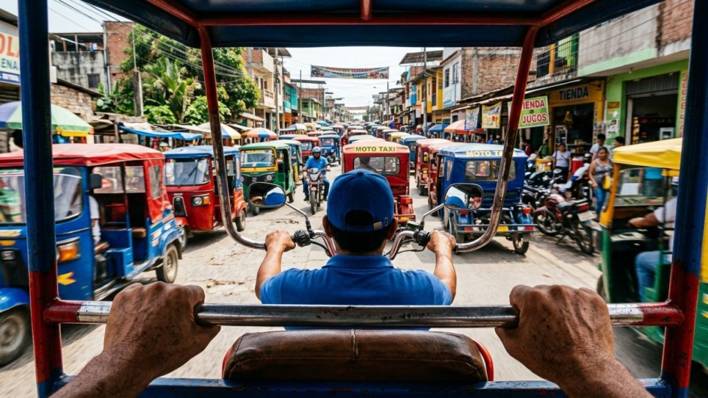 Os meios logísticos de sobrevivência e prosperidade financeira de uma enorme área urbana sem estradas