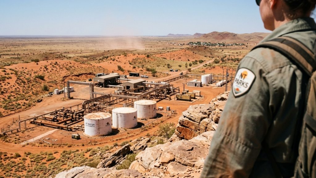 O planejamento geográfico e os imensos desafios logísticos de Yulara para sustentar o turismo isolado