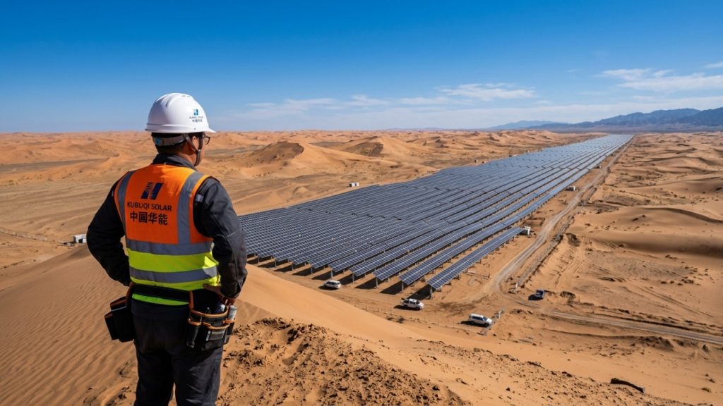 Como a China está transformando desertos como o Gobi em megaprojetos de energia solar e eólica