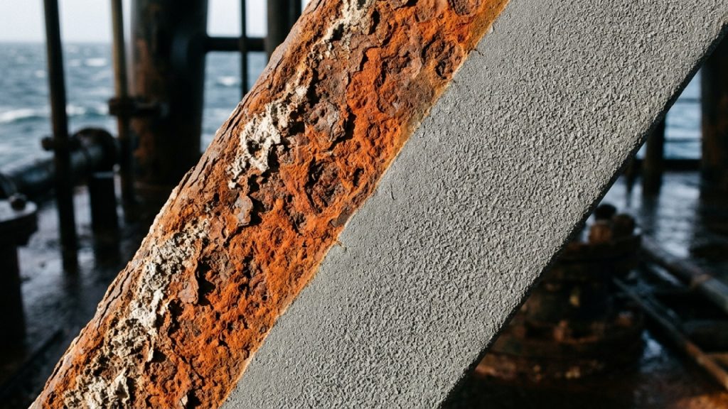 Profissional de pintura industrial em plataformas offshore fatura 10 mil reais mensais com bônus de periculosidade em alto mar