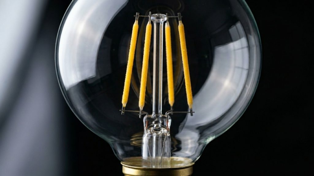 O truque da lâmpada de filamento LED que entrega decoração de revista e consome 90% menos energia que os modelos antigos