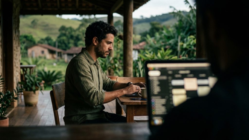 Ser o braço direito de nômades digitais europeus permite que brasileiros ganhem em euro e vivam com qualidade de vida extrema
