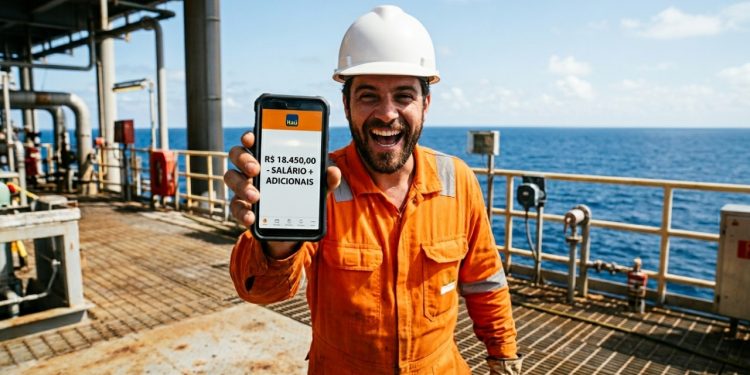 Profissão pesada em plataformas de petróleo garante aposentadoria precoce e salários que triplicam com adicionais