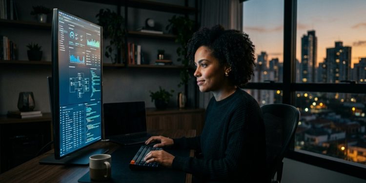 Brasileiros que dominam a nova função de organizar nuvens de dados estão recebendo ofertas de 15 mil reais para trabalhar de casa