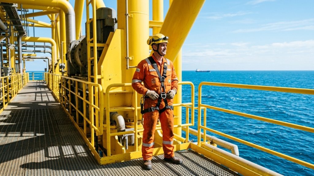 Profissão pesada em plataformas de petróleo garante aposentadoria precoce e salários que triplicam com adicionais