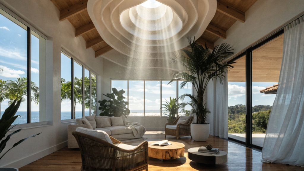 O diferencial desse projeto arquitetônico de casa e que elimina o calor excessivo