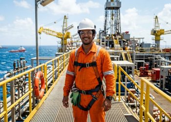 O explorador das águas ultraprofundas que fatura mais de R$ 15 mil por mês já que lidera a operação de máquinas gigantescas no coração do pré-sal brasileiro