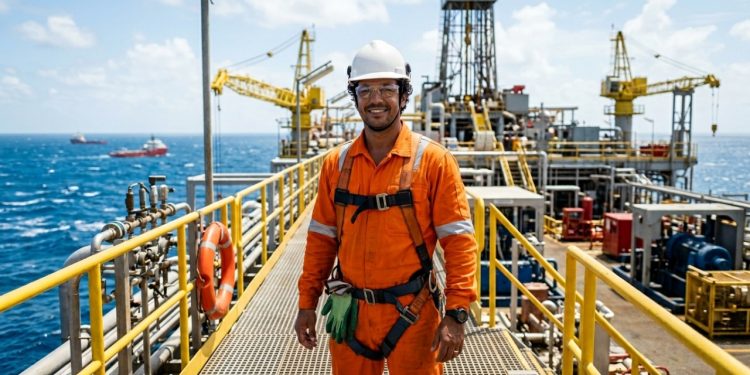 O explorador das águas ultraprofundas que fatura mais de R$ 15 mil por mês já que lidera a operação de máquinas gigantescas no coração do pré-sal brasileiro