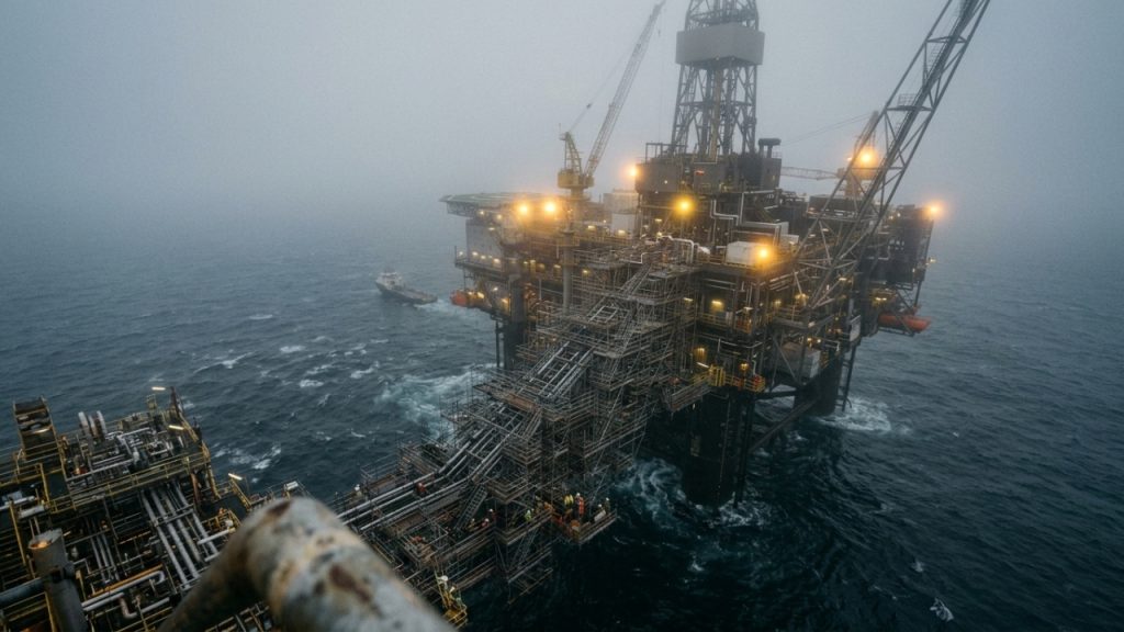 Montar estruturas de aço no meio do oceano garante 5 mil euros e 15 dias de descanso total