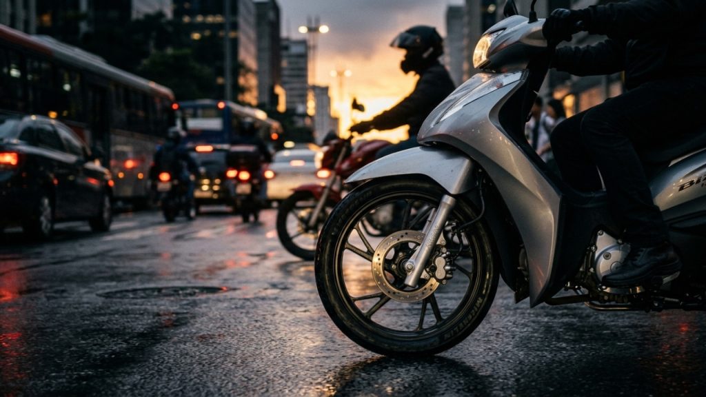 A queridinha que faz 50 km com um litro de gasolina ganha novas tecnologias para facilitar a rotina de quem trabalha sobre duas rodas